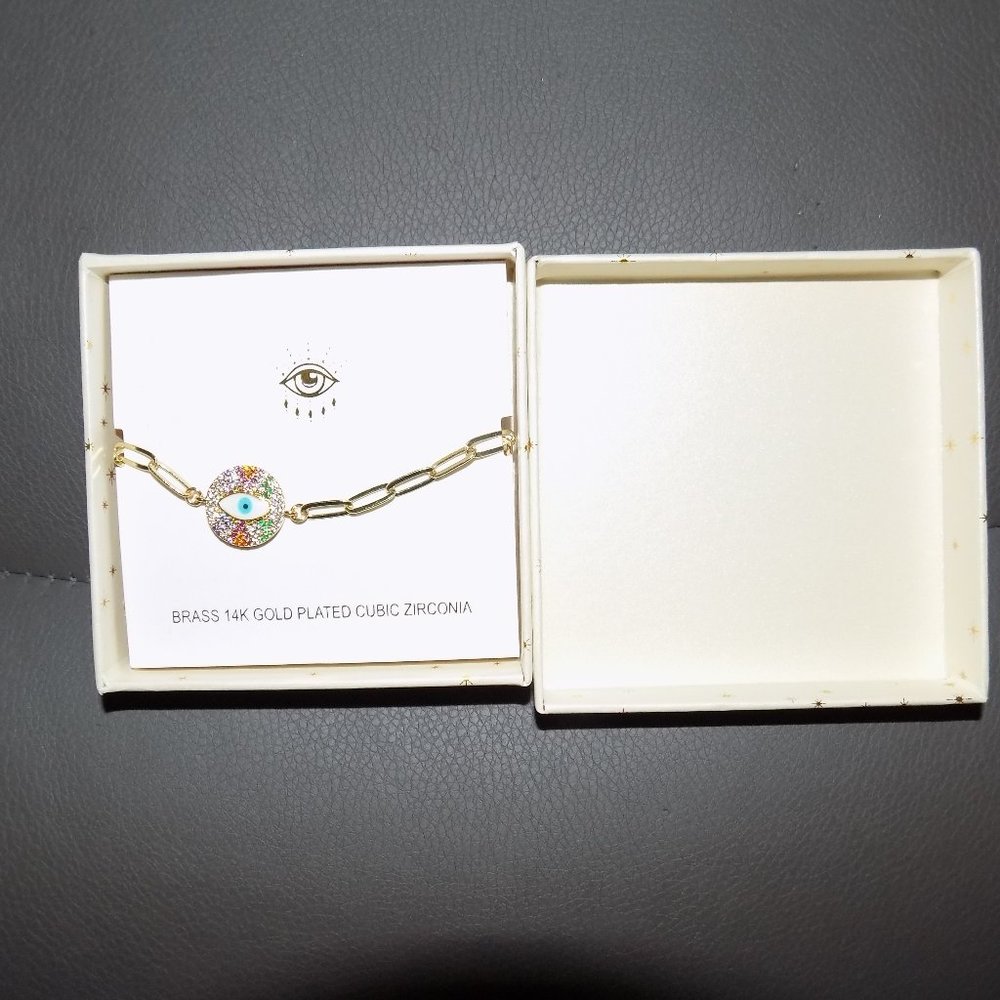 Arm Candy Eye Candy Los Angeles Luxe Bracelet 14KT